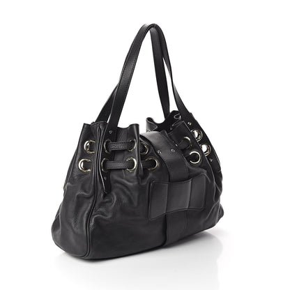 Jimmy Choo Calfskin Ramona Tote Black 3 of 9