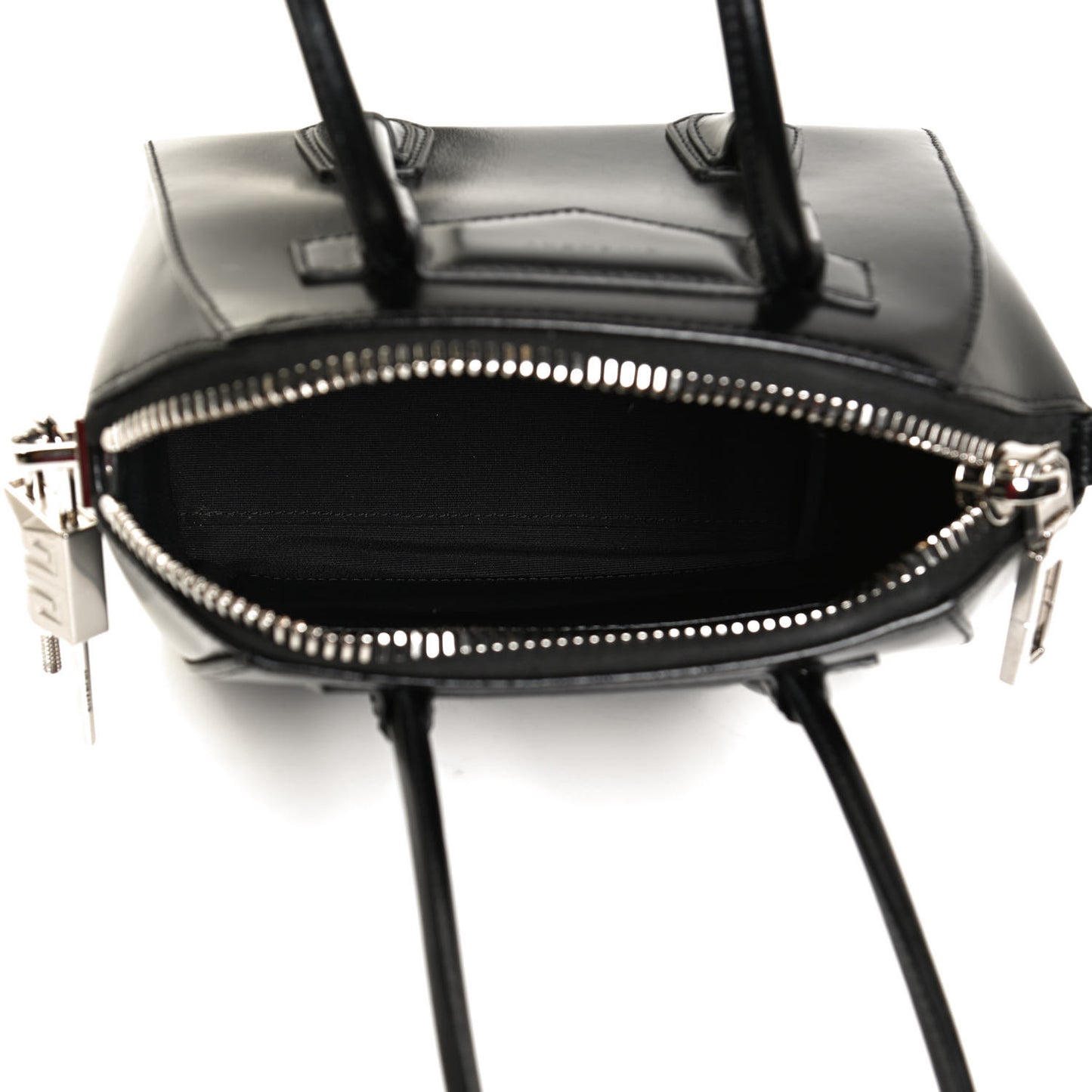 Box Calfskin Mini Lock Antigona Black
