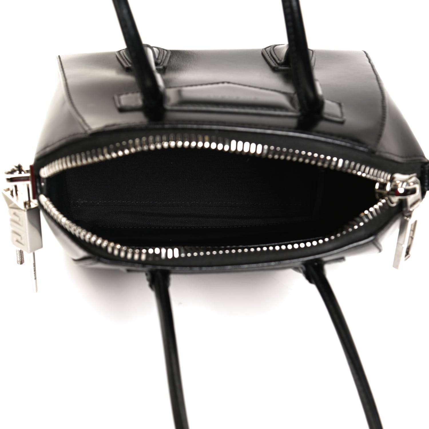 Givenchy Box Calfskin Mini Lock Antigona Black 4 of 9