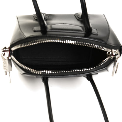 Givenchy Box Calfskin Mini Lock Antigona Black 4 of 9