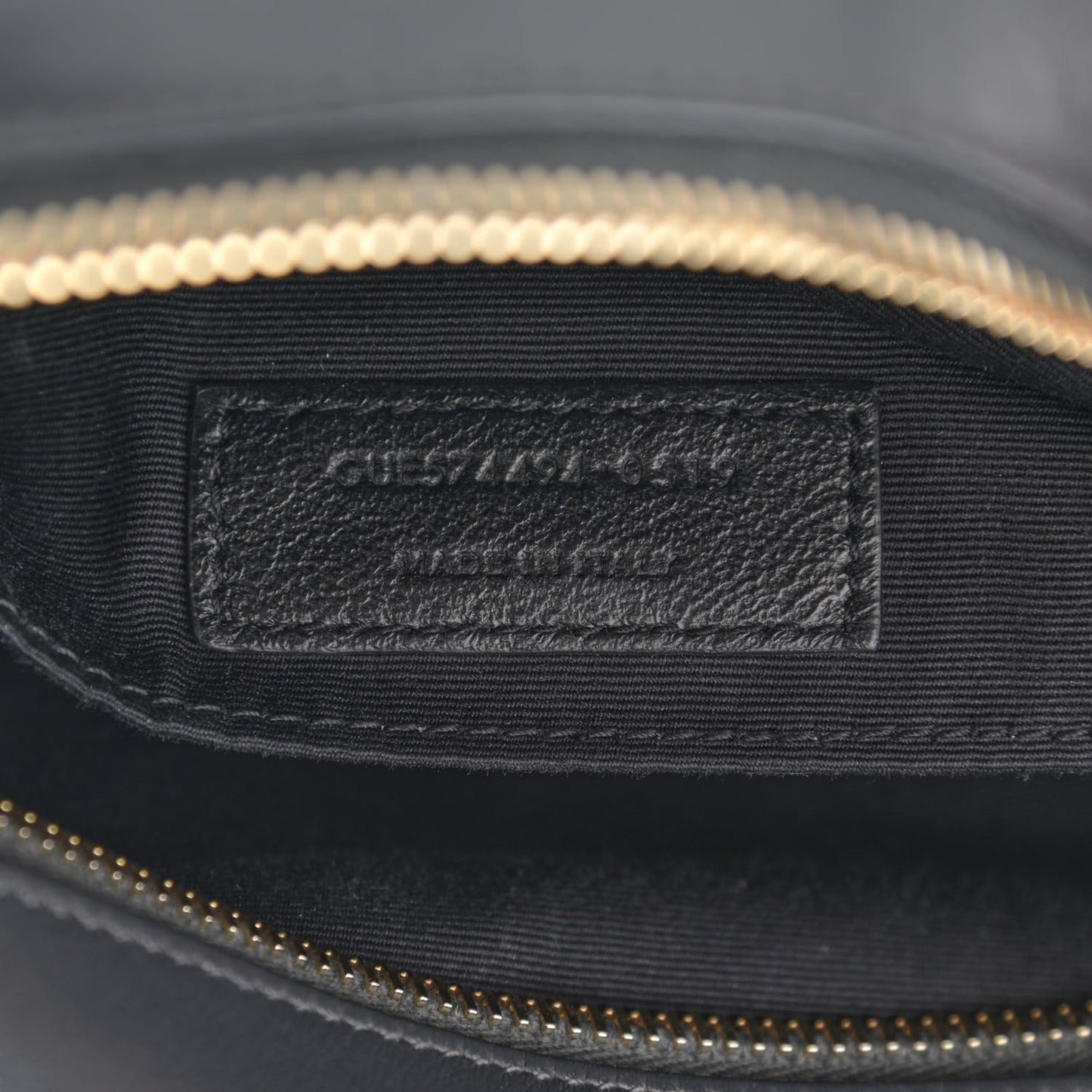 Calfskin Matelasse Monogram Lou Camera Bag Dark Smog