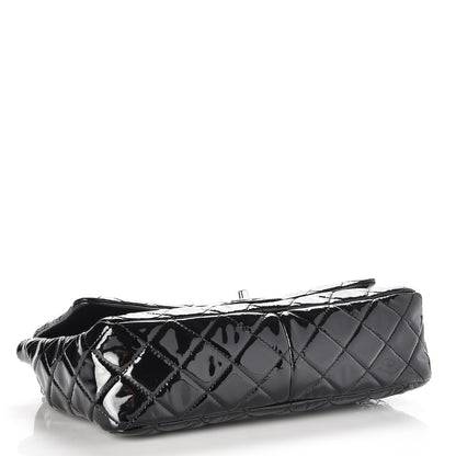 Chanel Patent Quilted Jumbo Single Flap Black 4 of 8