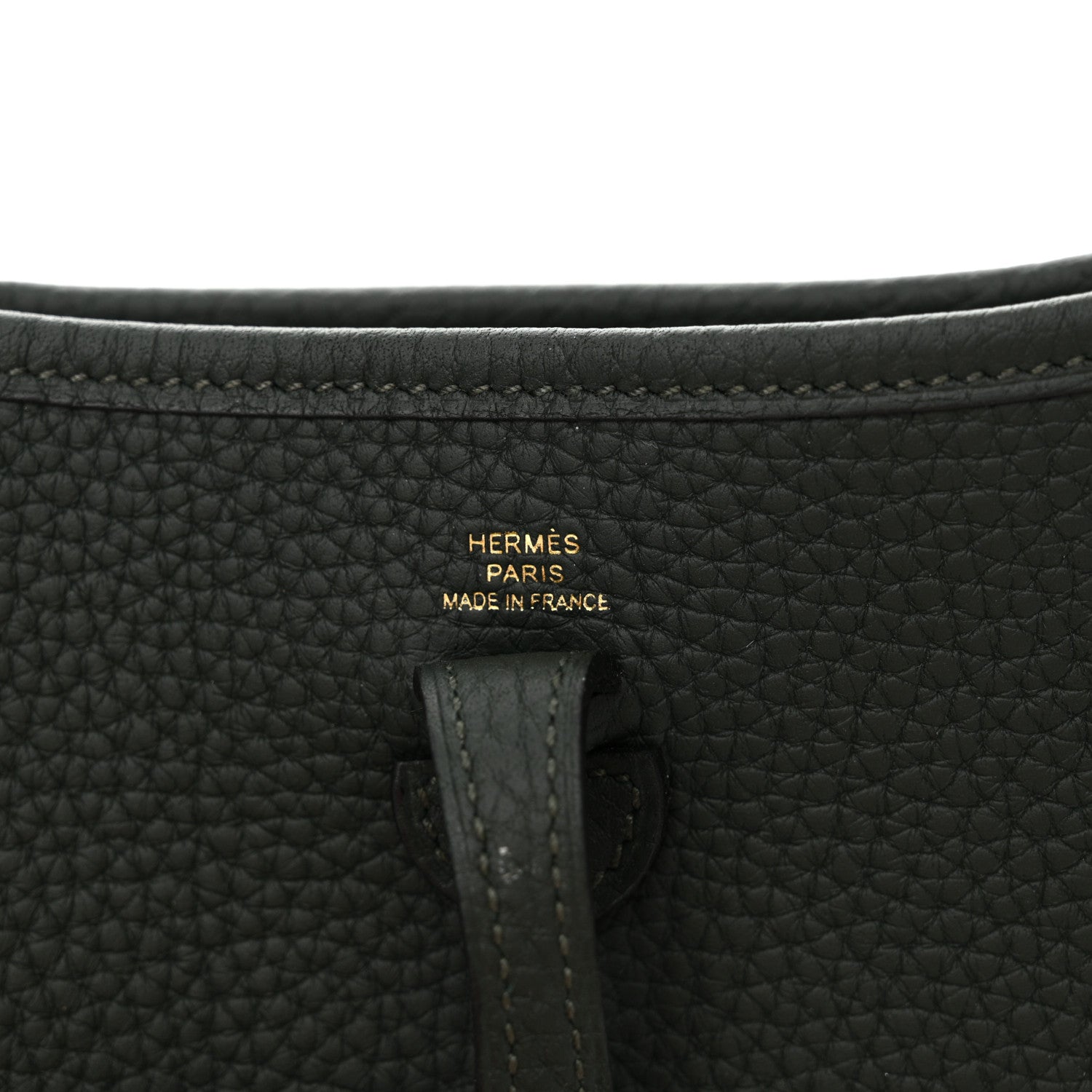Hermes Taurillon Clemence Amazone Evelyne TPM Vert Fonce Vert Fizz 6 of 11