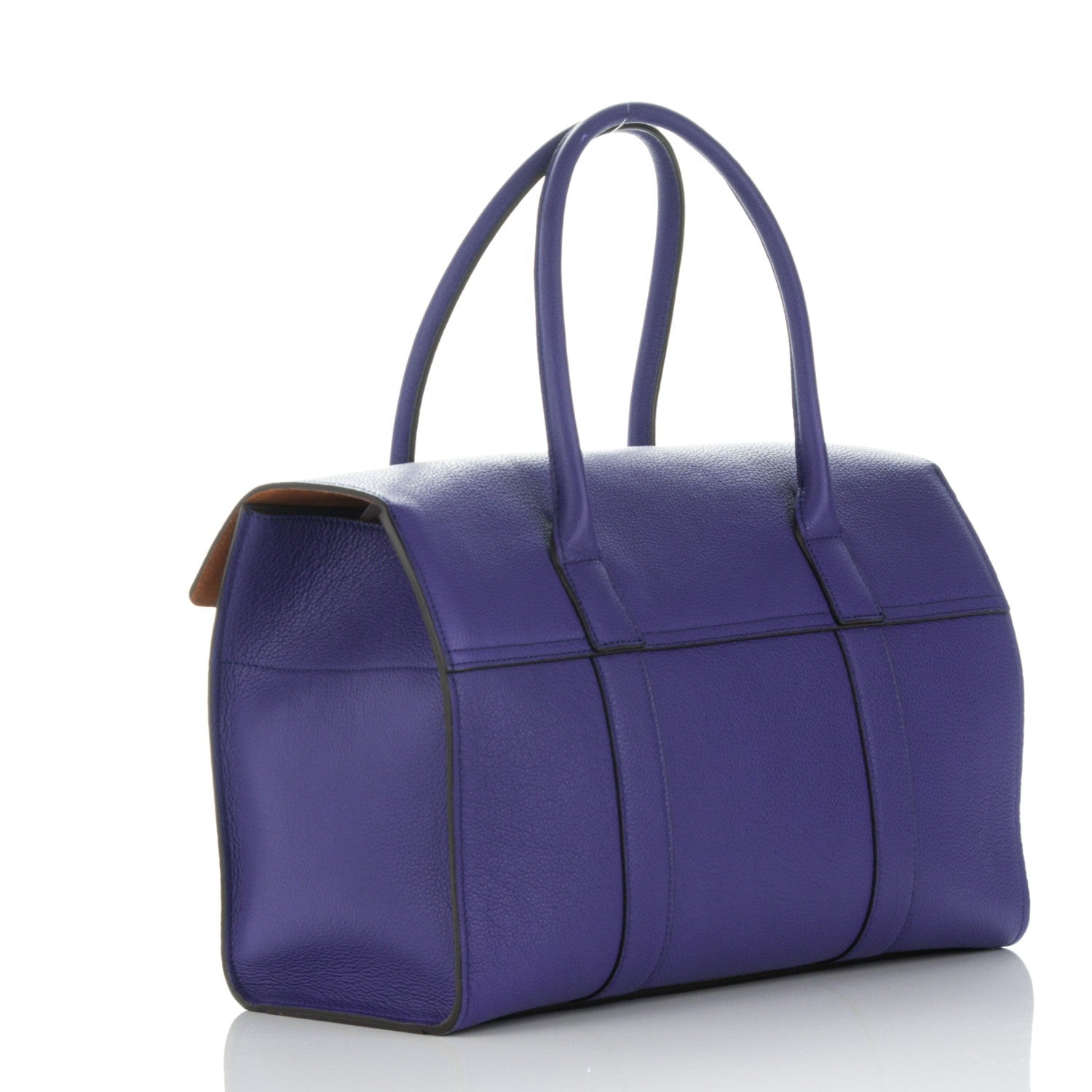 Mulberry Natural Grain Calfskin New Bayswater Indigo 3 of 8