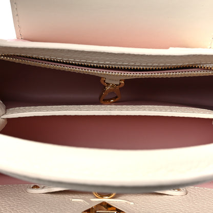 Louis Vuitton Taurillon Gelato Capucines BB Tonal Vanilla Beige 4 of 7
