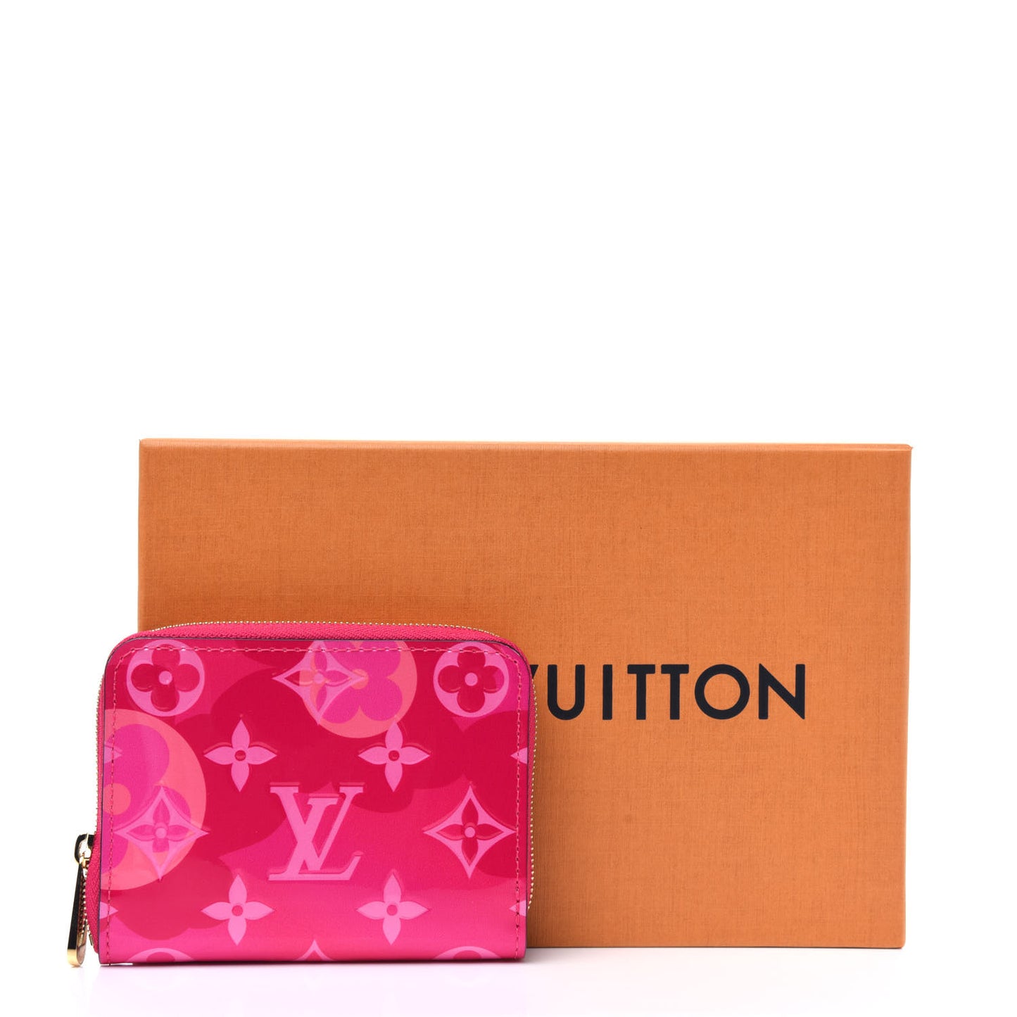 Vernis Valentine Zippy Coin Purse Fuchsia