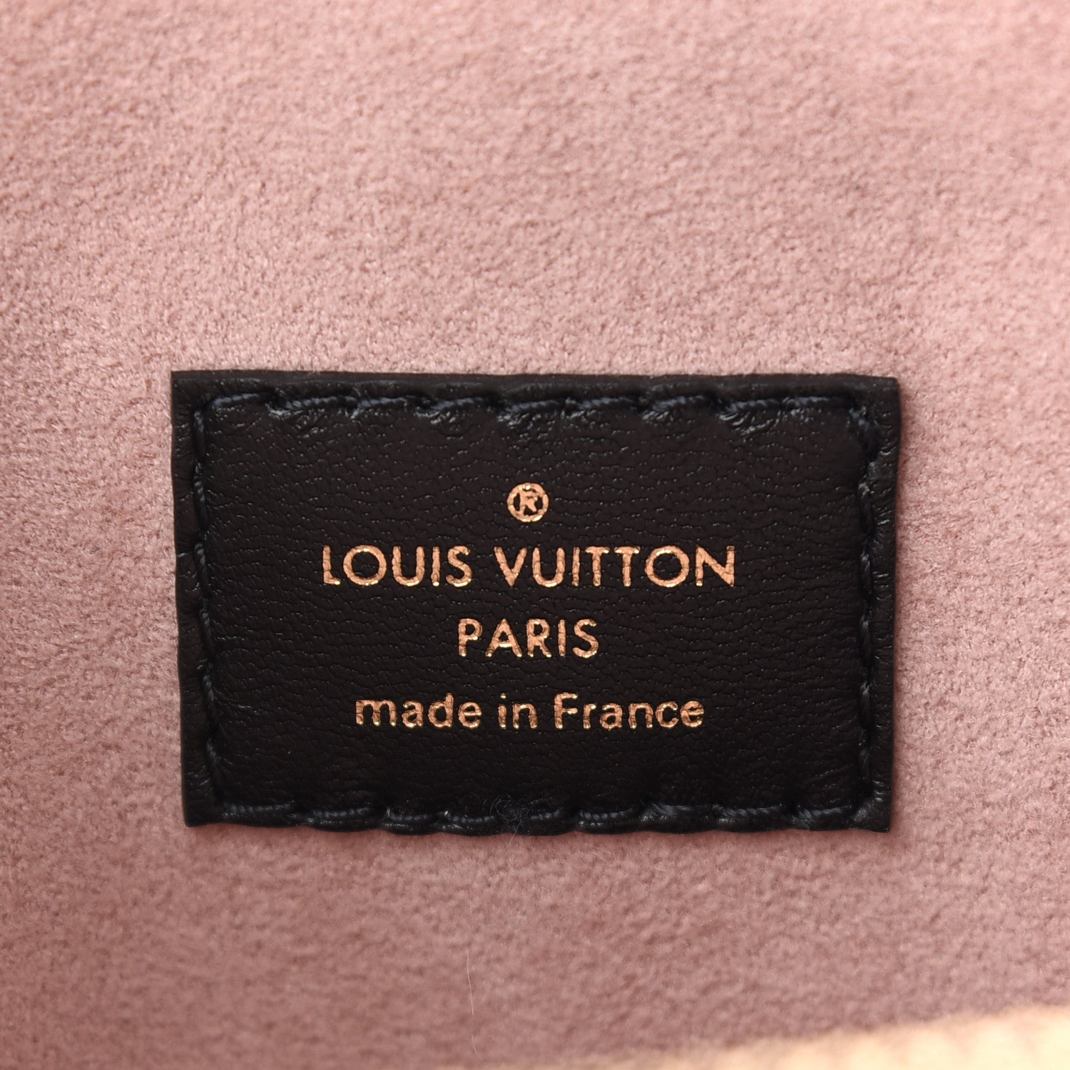 Louis Vuitton Lambskin Embossed Monogram Coussin PM Black 6 of 8