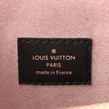 Louis Vuitton Lambskin Embossed Monogram Coussin PM Black 6 of 8