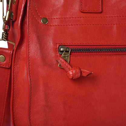 Proenza Schouler Lambskin PS1 Tote Bright Red 9 of 10