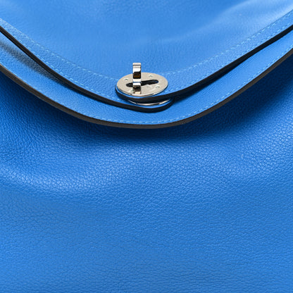 Hermes Evercolor Lindy 30 Bleu Hydra 13 of 36