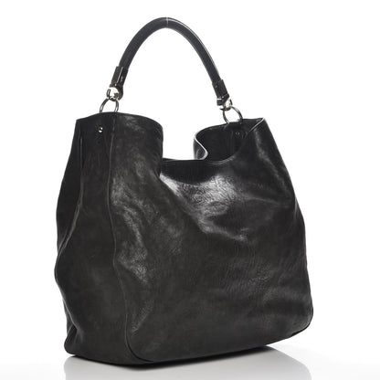 Saint Laurent Sheepskin Large Roady Hobo Black 4 of 12
