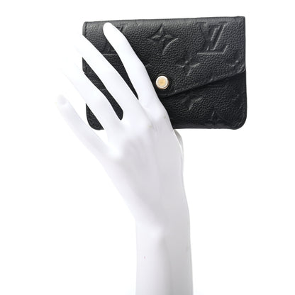 Louis Vuitton Empreinte Key Pouch Black 2 of 6