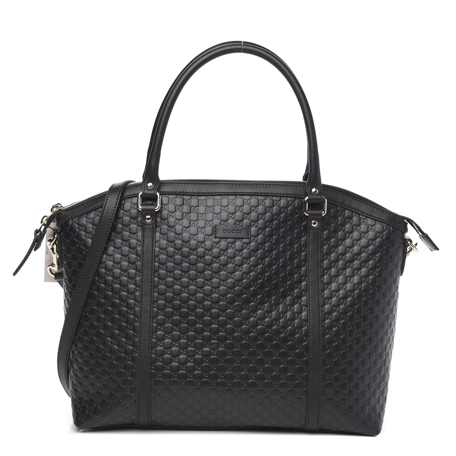 Gucci Soft Microguccissima Dome Satchel Black 1 of 10