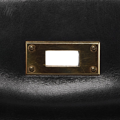 Hermes Box Kelly Retourne 35 Black 27 of 37