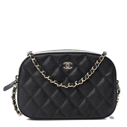 Chanel Caviar Quilted Vanity With Chain Black 3 of 13