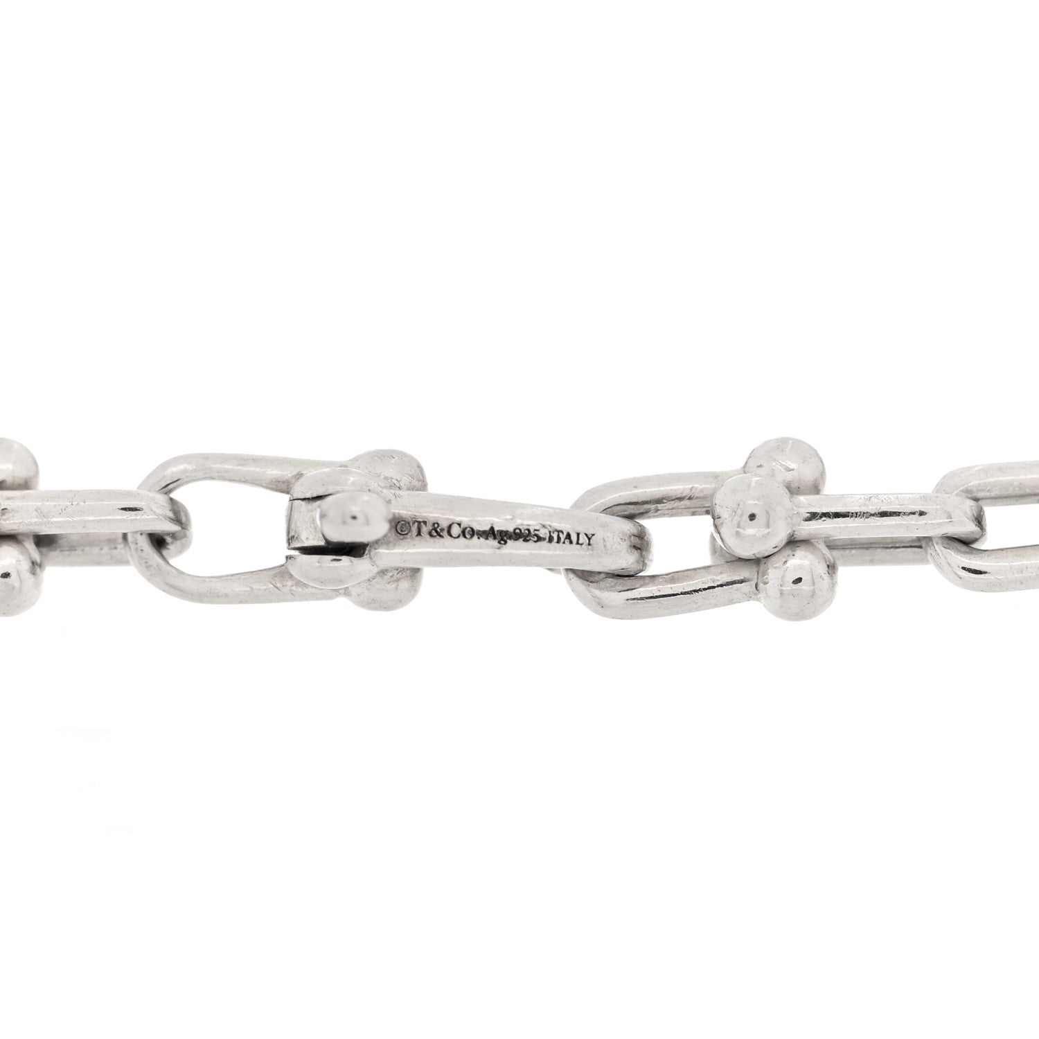 Tiffany Sterling Silver Micro HardWear Link Bracelet 3 of 3
