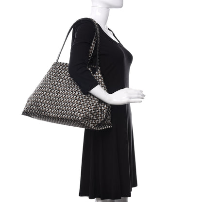 Bottega Veneta Nappa Nylon Medium Reversible Butterfly Shoulder Bag Black Cement 2 of 18