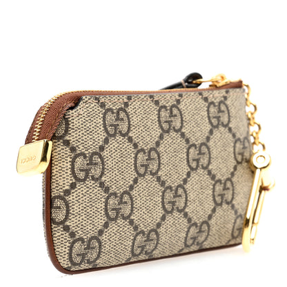 Gucci GG Supreme Monogram Key Case Brown 3 of 7