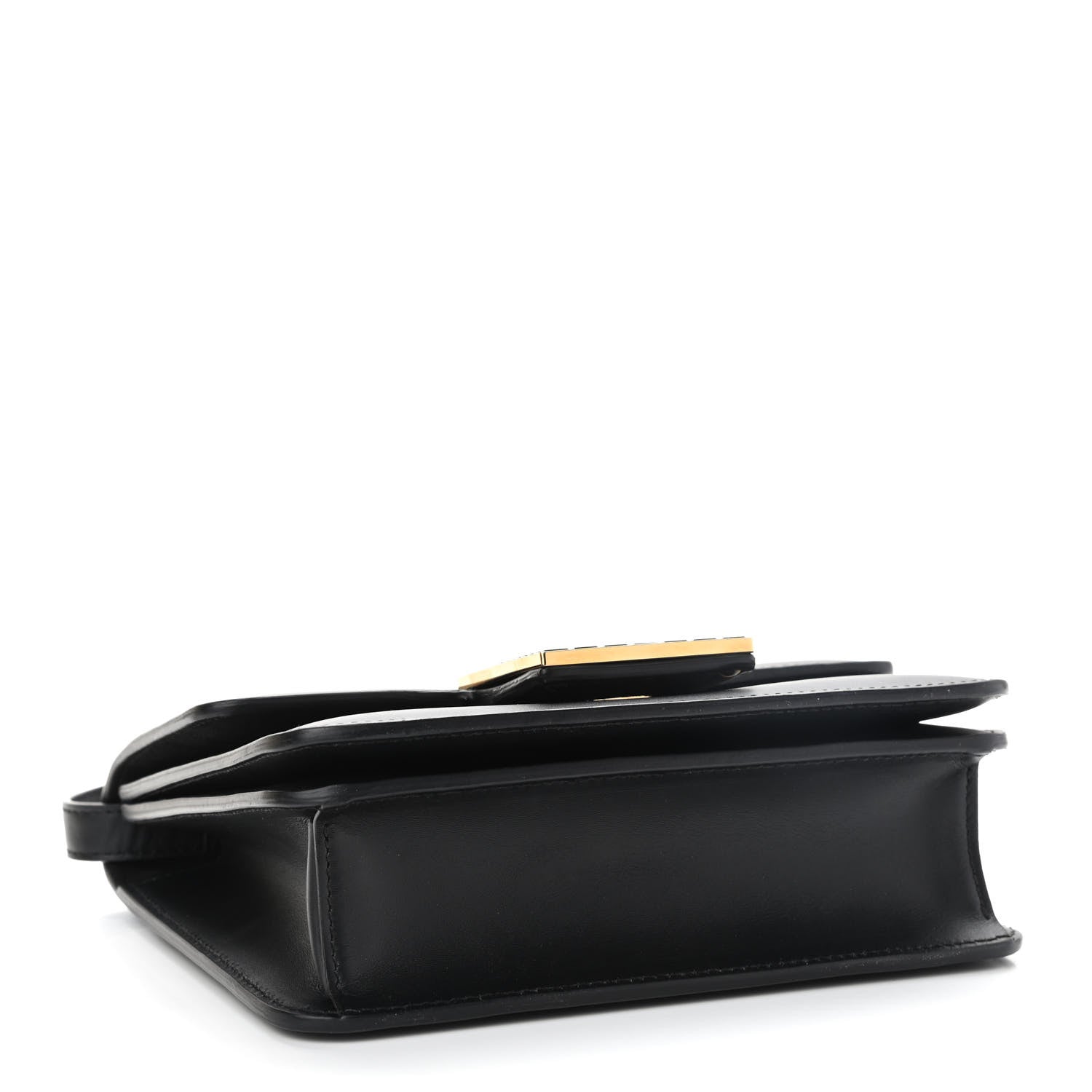 Fendi Vitello King Crystal Fab Crossbody Bag Black 4 of 11
