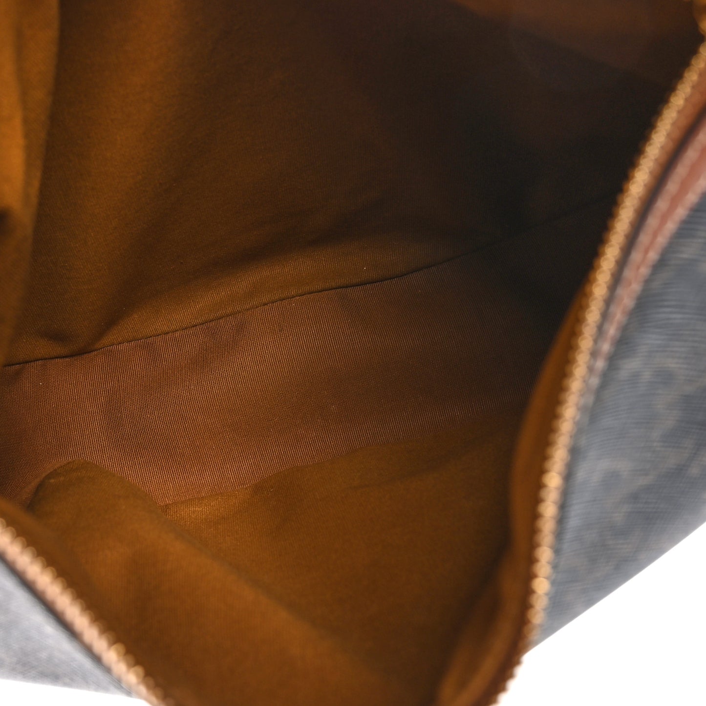 Calfskin Triomphe Canvas Heloise Shoulder Bag Tan