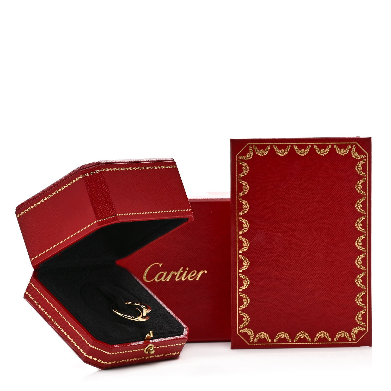 Cartier 18K Yellow Gold Juste Un Clou Ring 57 8 5 of 5