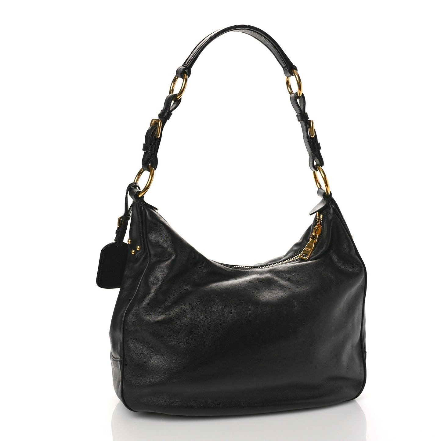 Soft Calf Hobo Black