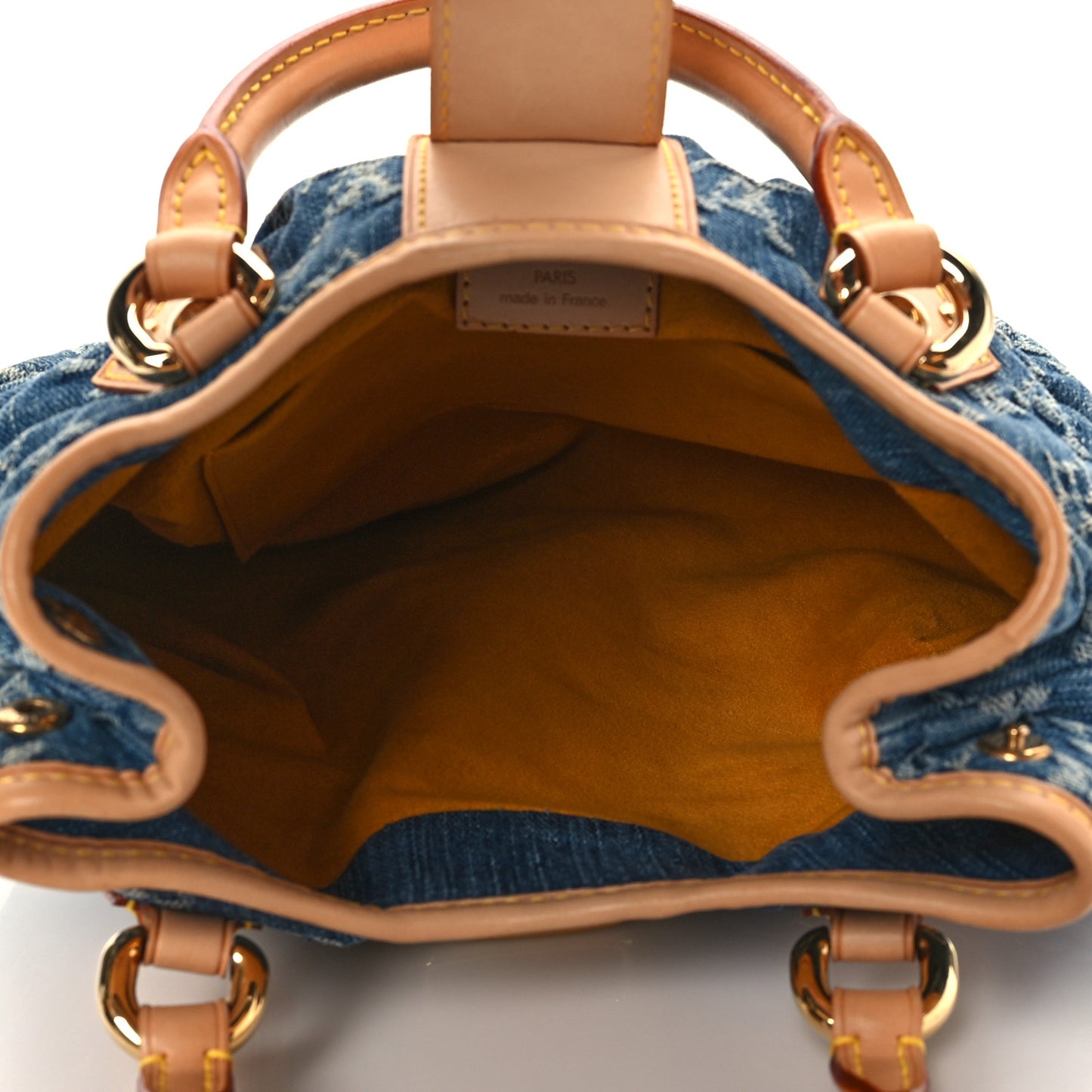 Monogram Denim Pleaty Blue