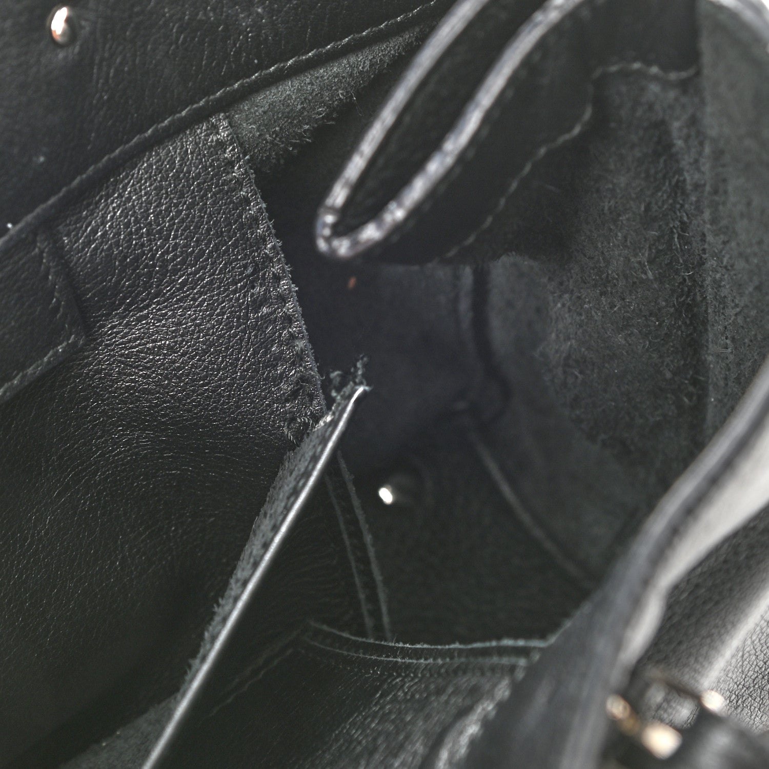 Balenciaga Veau Papier A6 Zip Around Tote Black 9 of 9