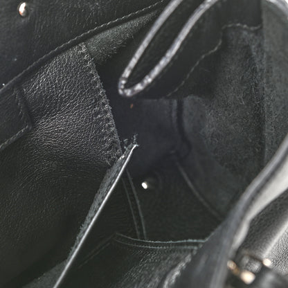 Balenciaga Veau Papier A6 Zip Around Tote Black 9 of 9