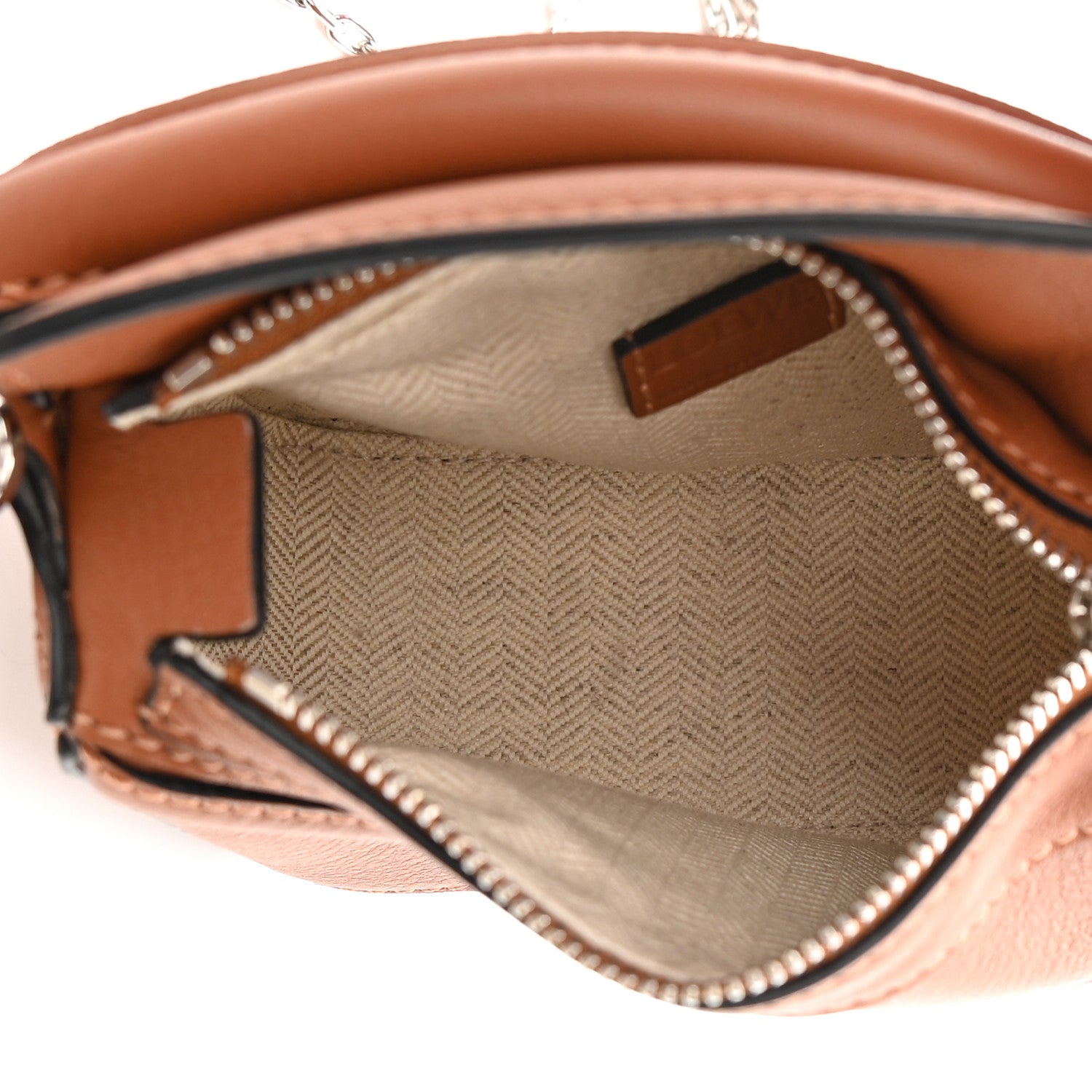 Loewe Calfskin Nano Puzzle Bag Tan 5 of 11