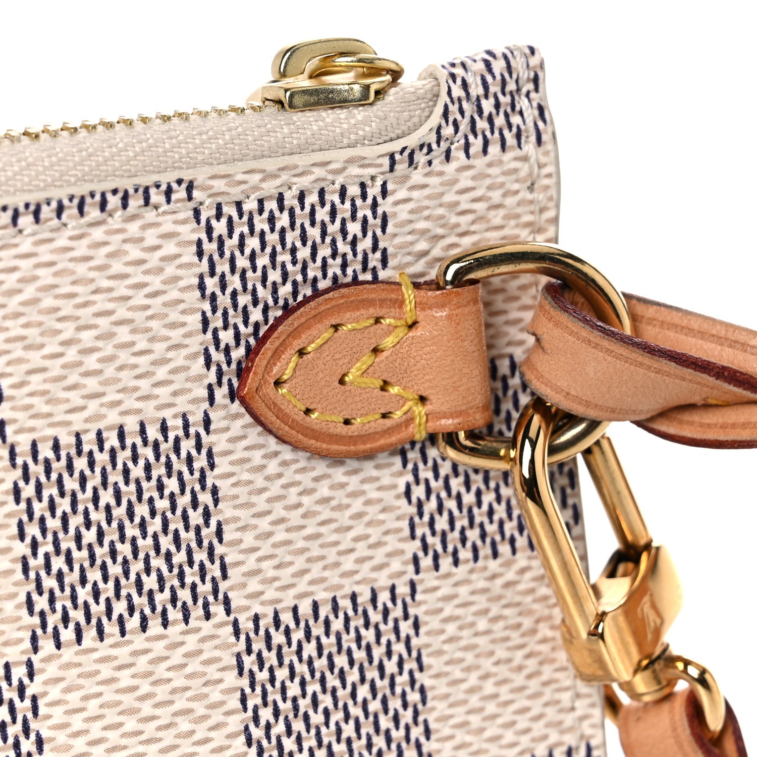 Louis Vuitton Damier Azur Neverfull MM GM Pochette 13 of 13