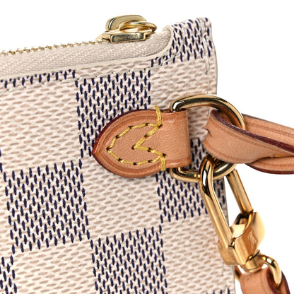 Louis Vuitton Damier Azur Neverfull MM GM Pochette 13 of 13