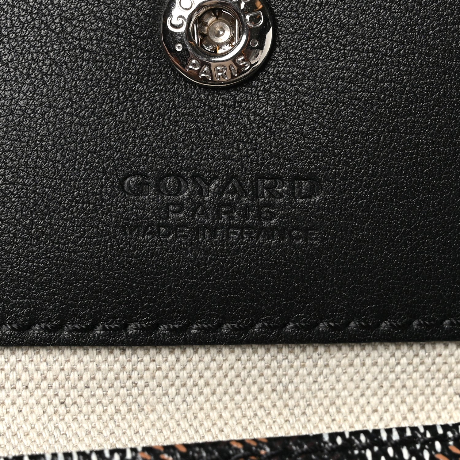 Goyard Goyardine Saint Louis PM Black 7 of 11