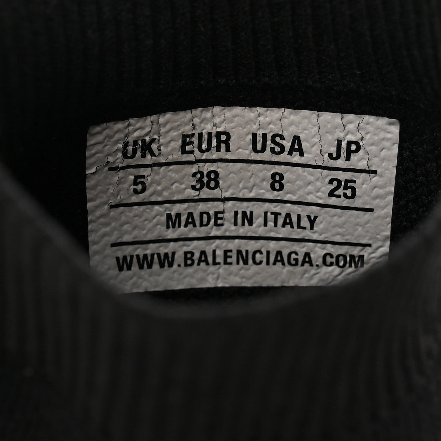 Balenciaga Technical 3D Recycled Knit Bi-Color Womens Speed 2.0 Transparent Sole Sneakers 38 Black White 9 of 11