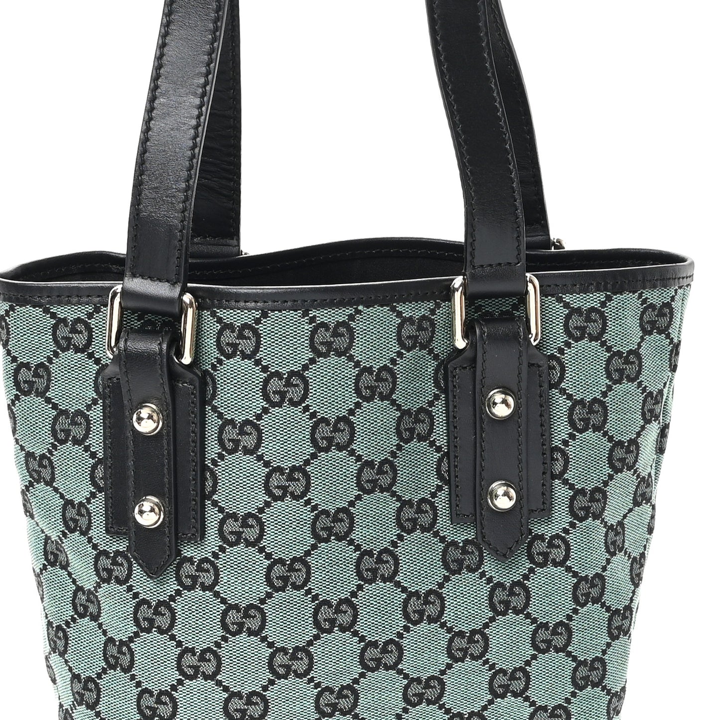 Monogram Tote Bag Green