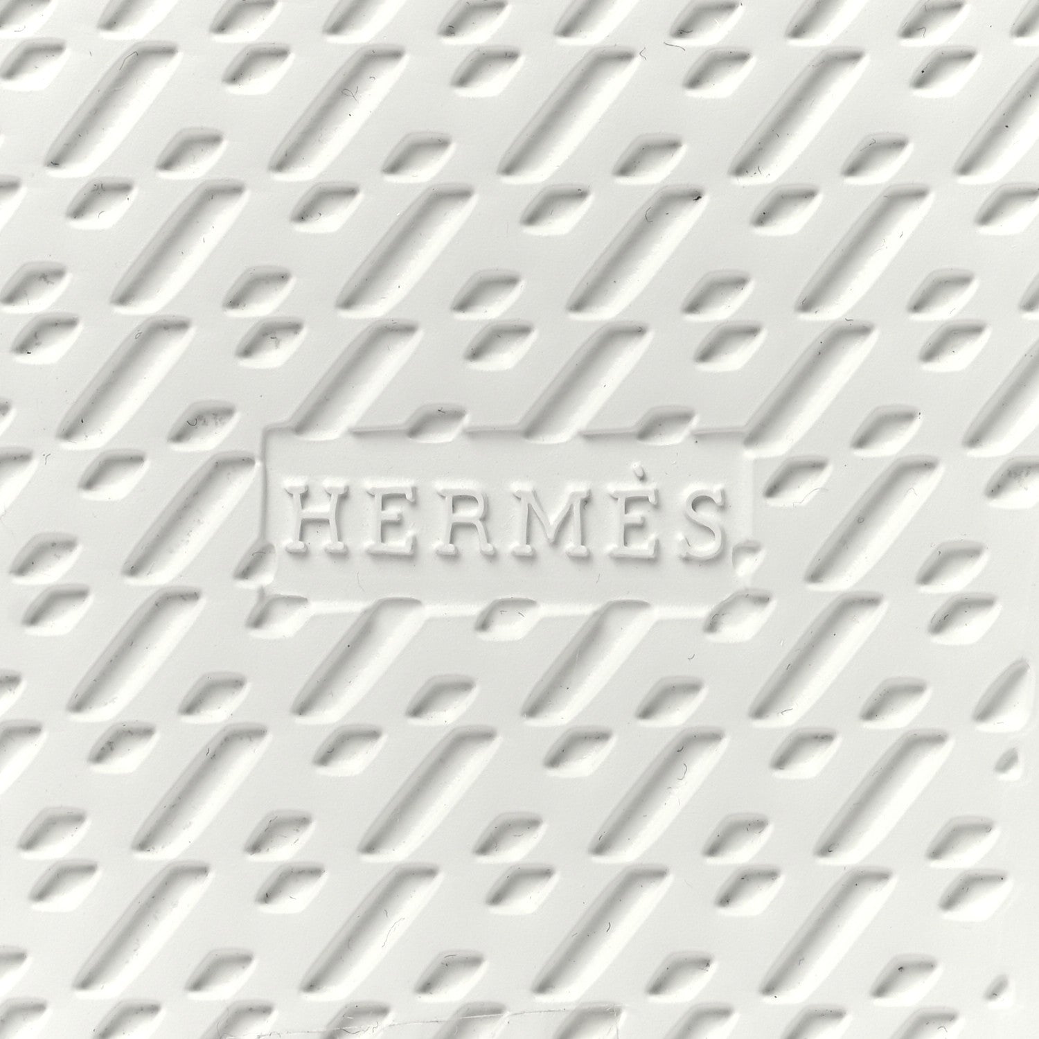 Hermes Calfskin Womens Happy Sneakers 37 White 7 of 9
