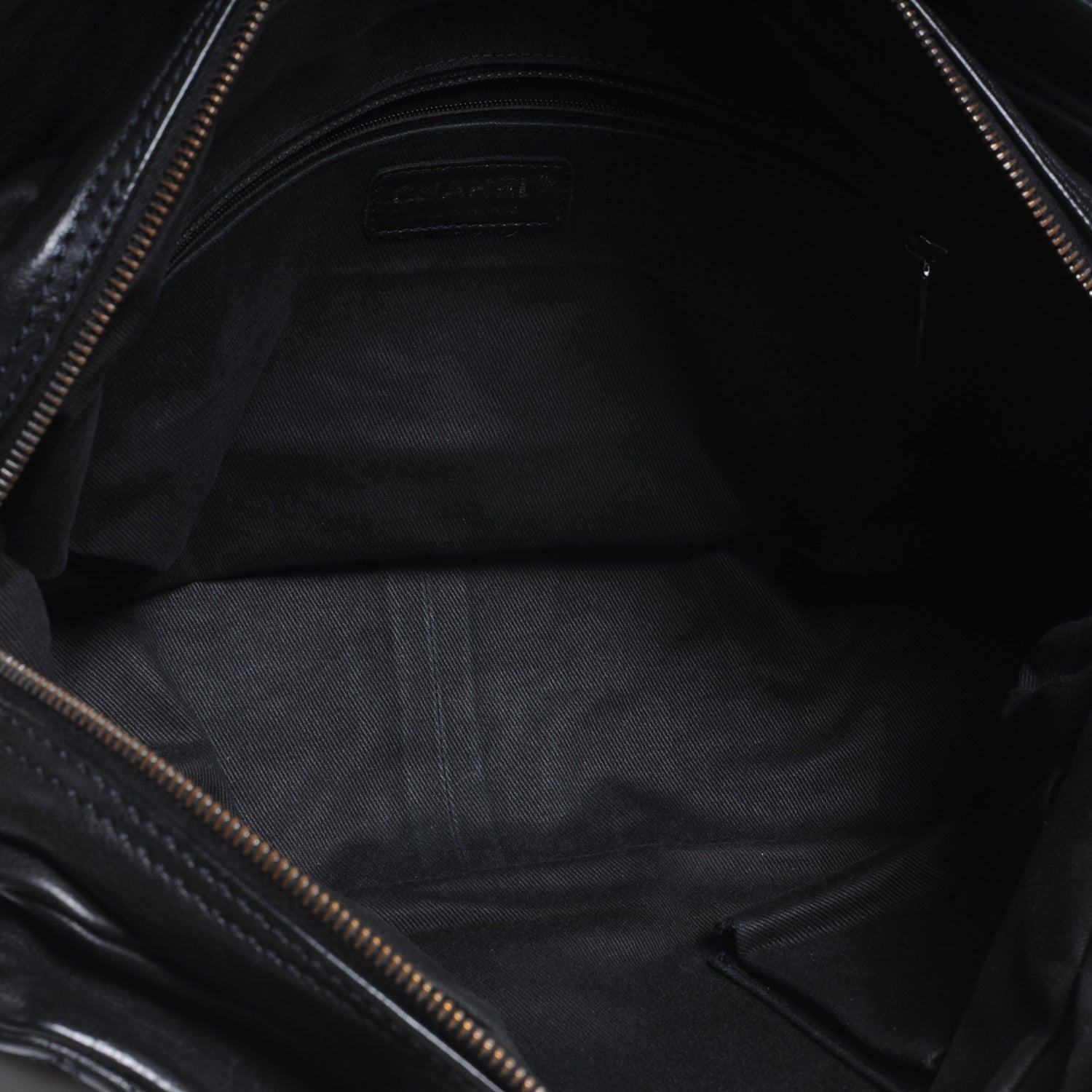 Chanel Caviar Diamond Stitch Tote Black 5 of 7