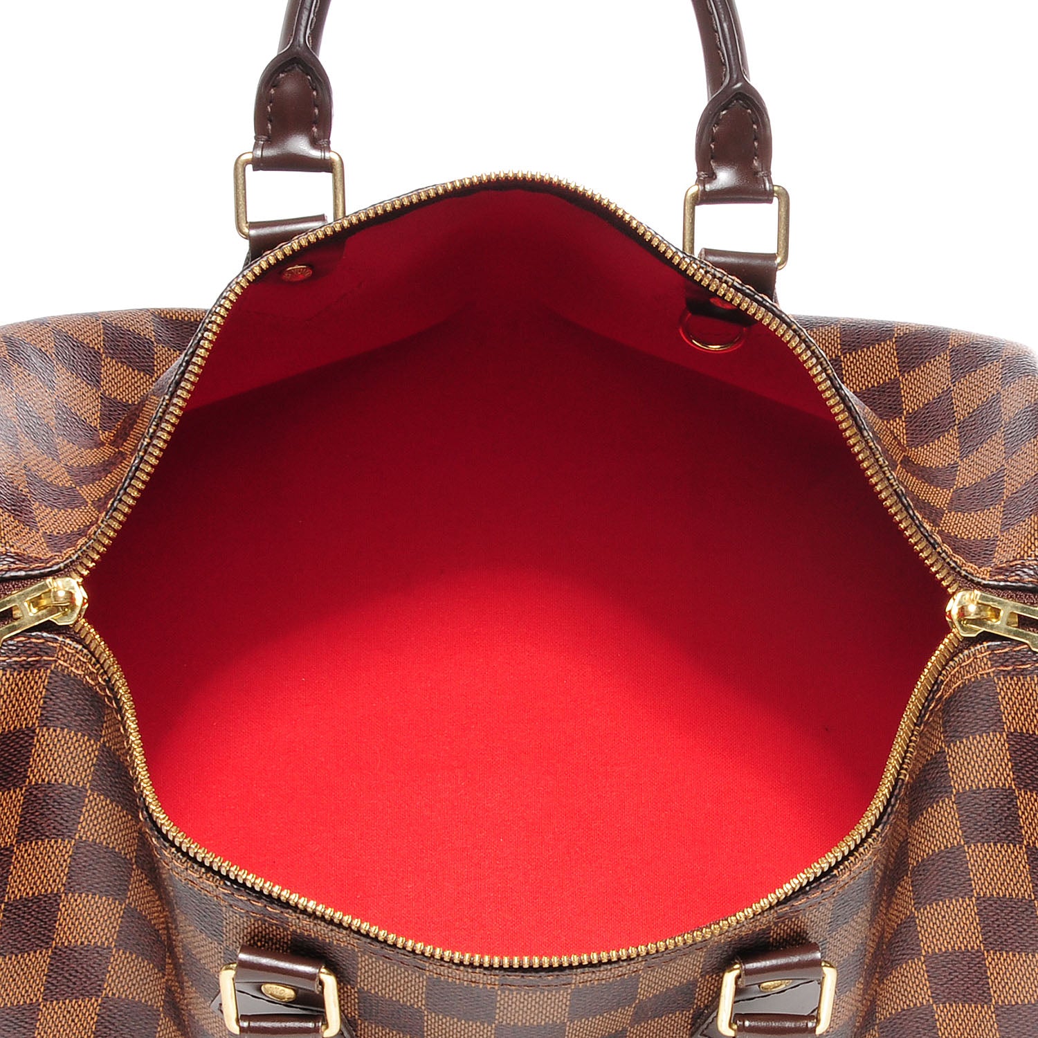 Louis Vuitton Damier Ebene Speedy Bandouliere 35 9 of 10