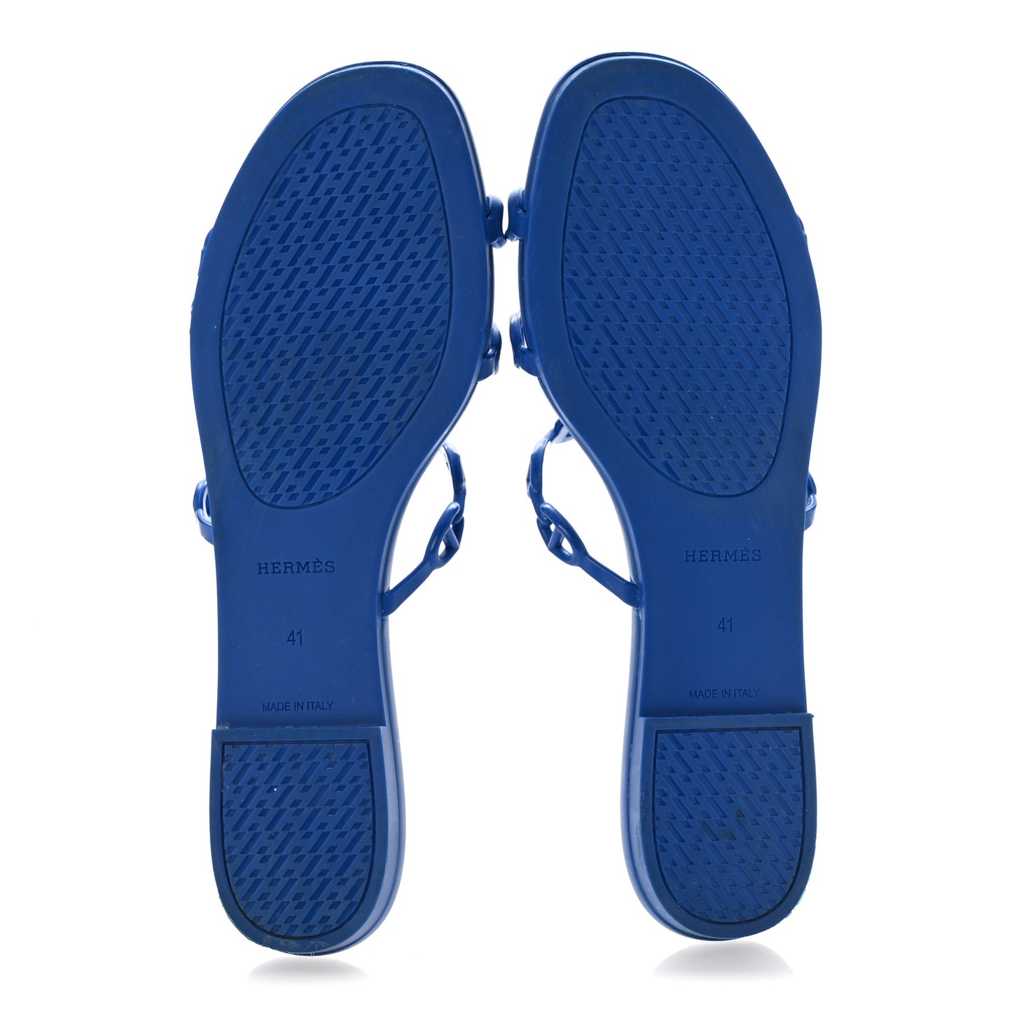 Rubber Chaine d'Ancre Rivage Sandals 41 Bleu Smalt