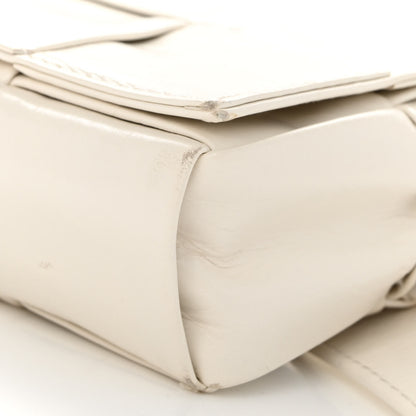 Bottega Veneta Paper Calfskin Intrecciato Cassette Belt Bag White 10 of 11