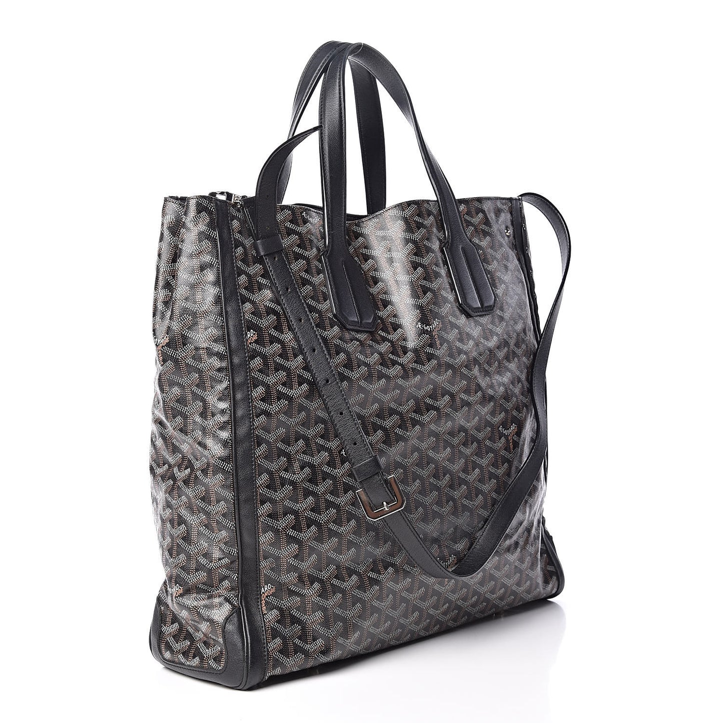 Goyardine Voltaire Tote Black