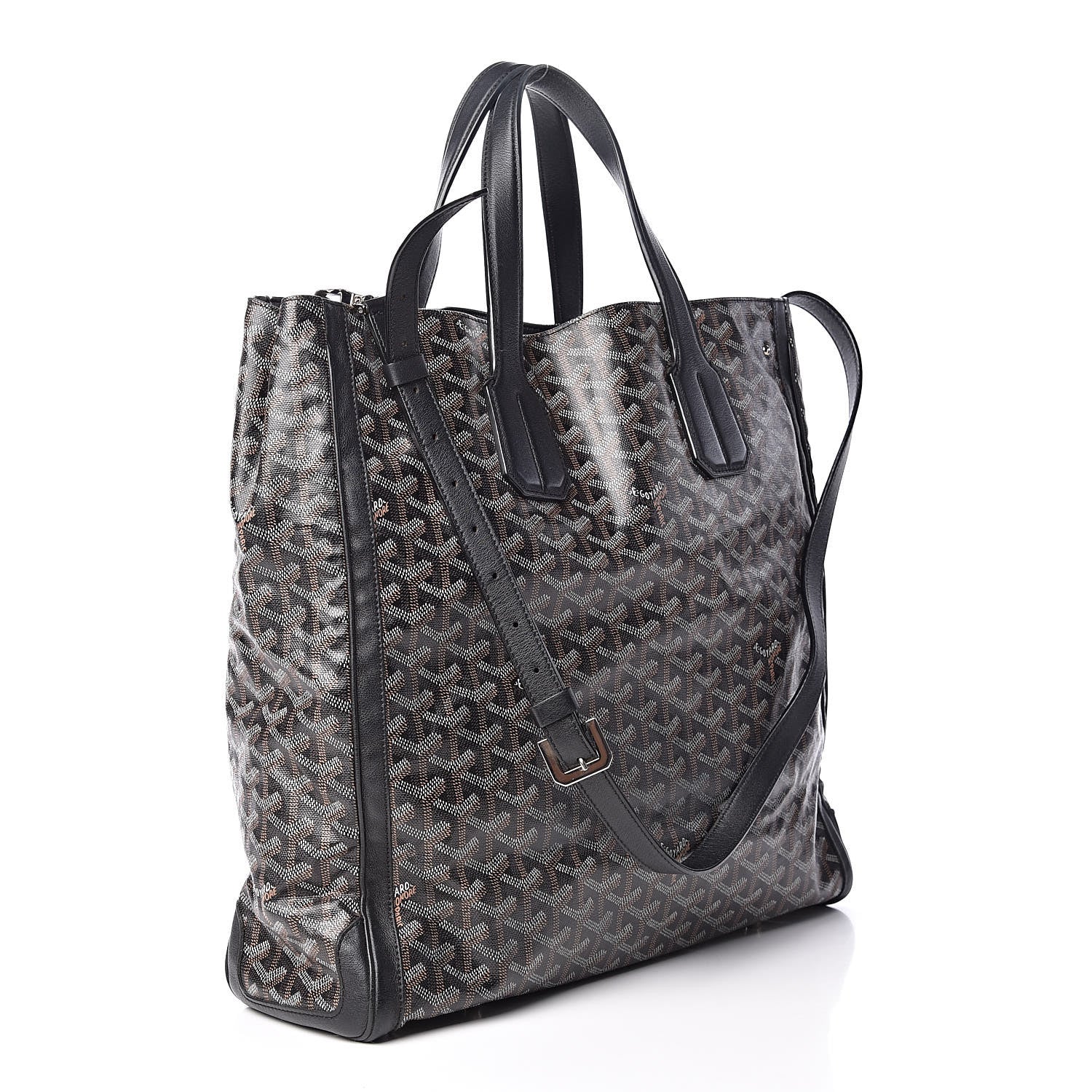 Goyard Goyardine Voltaire Tote Black 3 of 12