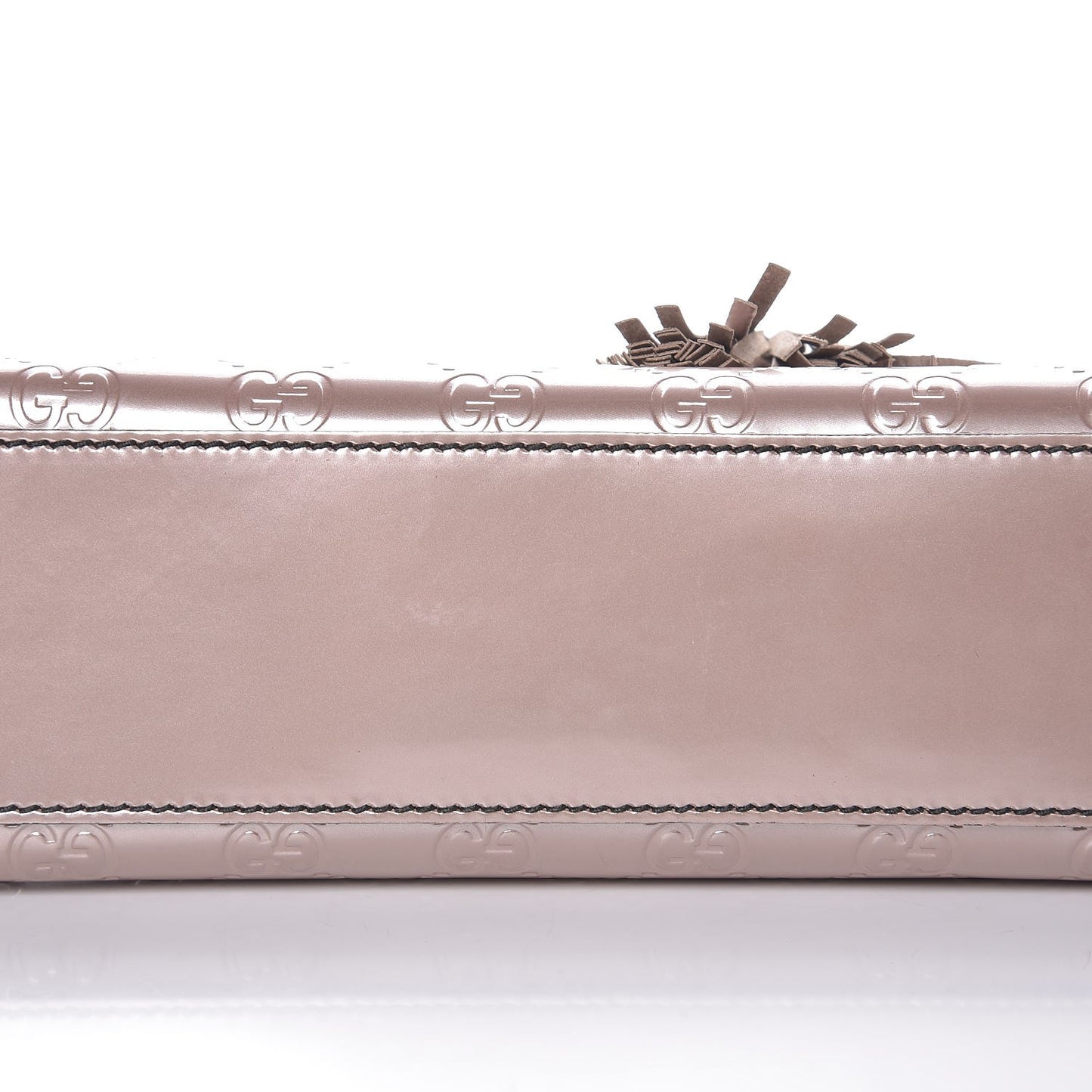 Shine Guccissima Medium Emily Chain Shoulder Bag Dark Cipria