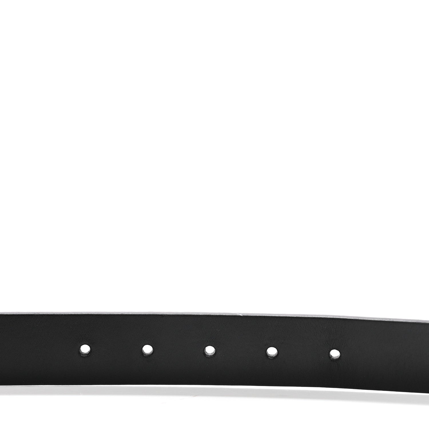 Gucci Margaux Calfskin Studded Interlocking G 30mm Belt 110 44 Black 4 of 7
