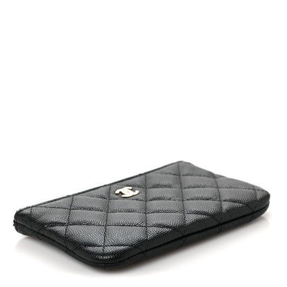 Chanel Caviar Quilted Small Cosmetic Case Black 4 of 10