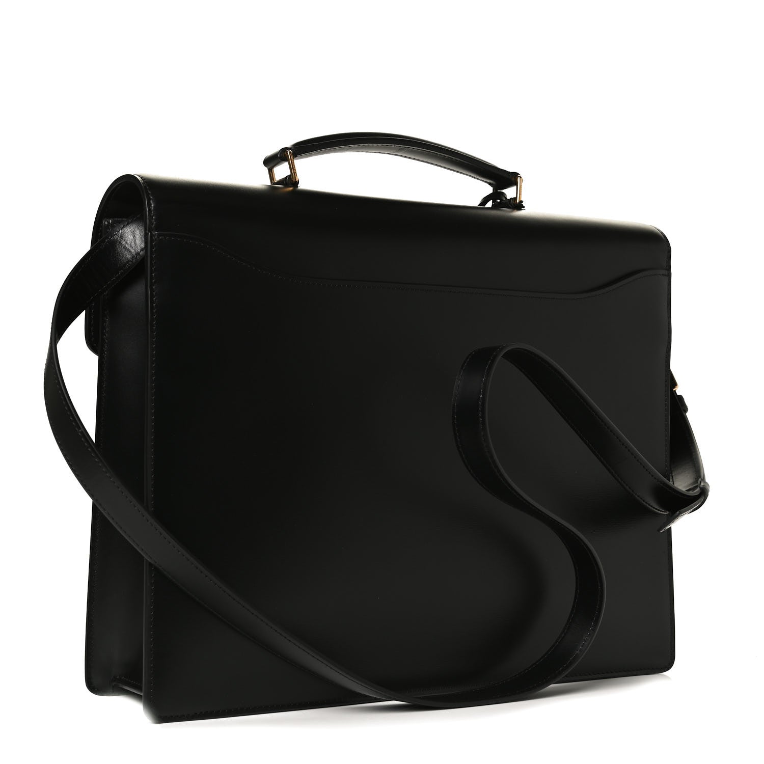 Celine Box Cartable Medium Briefcase Black 3 of 11