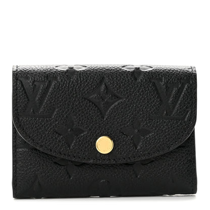 Louis Vuitton Empreinte Rosalie Coin Purse Black 1 of 7