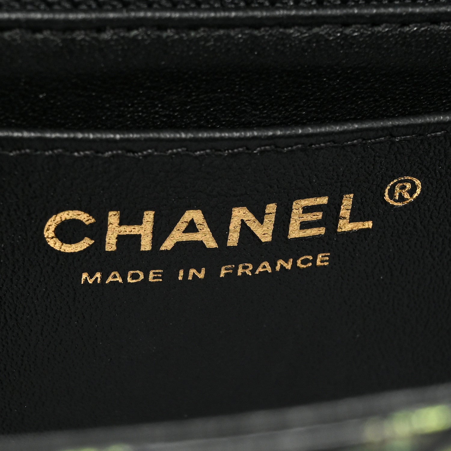 Chanel Calfskin Crocodile Embossed Graffiti 2.55 Mini Cocodile Reissue Flap Black Pink 7 of 16