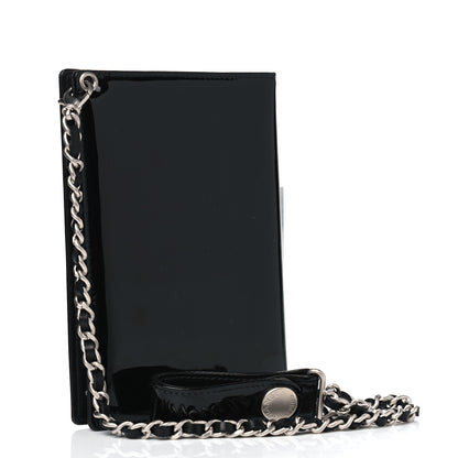 Chanel Patent Wallet With Chain Black 2 of 5