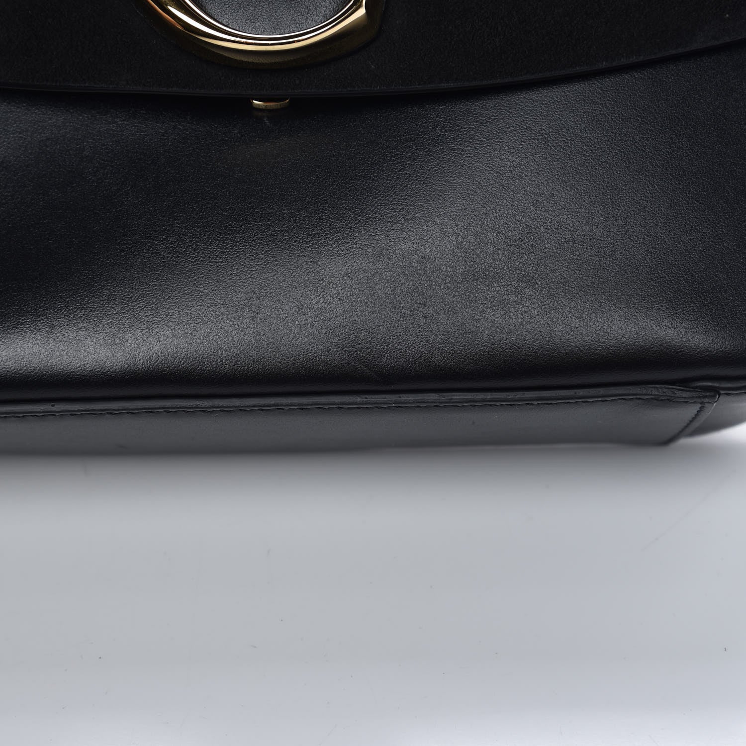 Chloe Calfskin Small C Double Carry Black 10 of 14